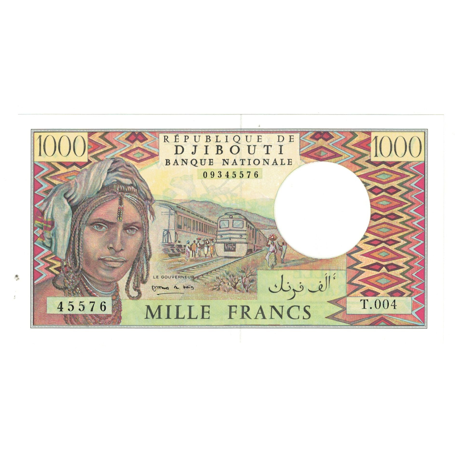 Banconote, Gibuti, 1000 Francs, KM:37c, FDS