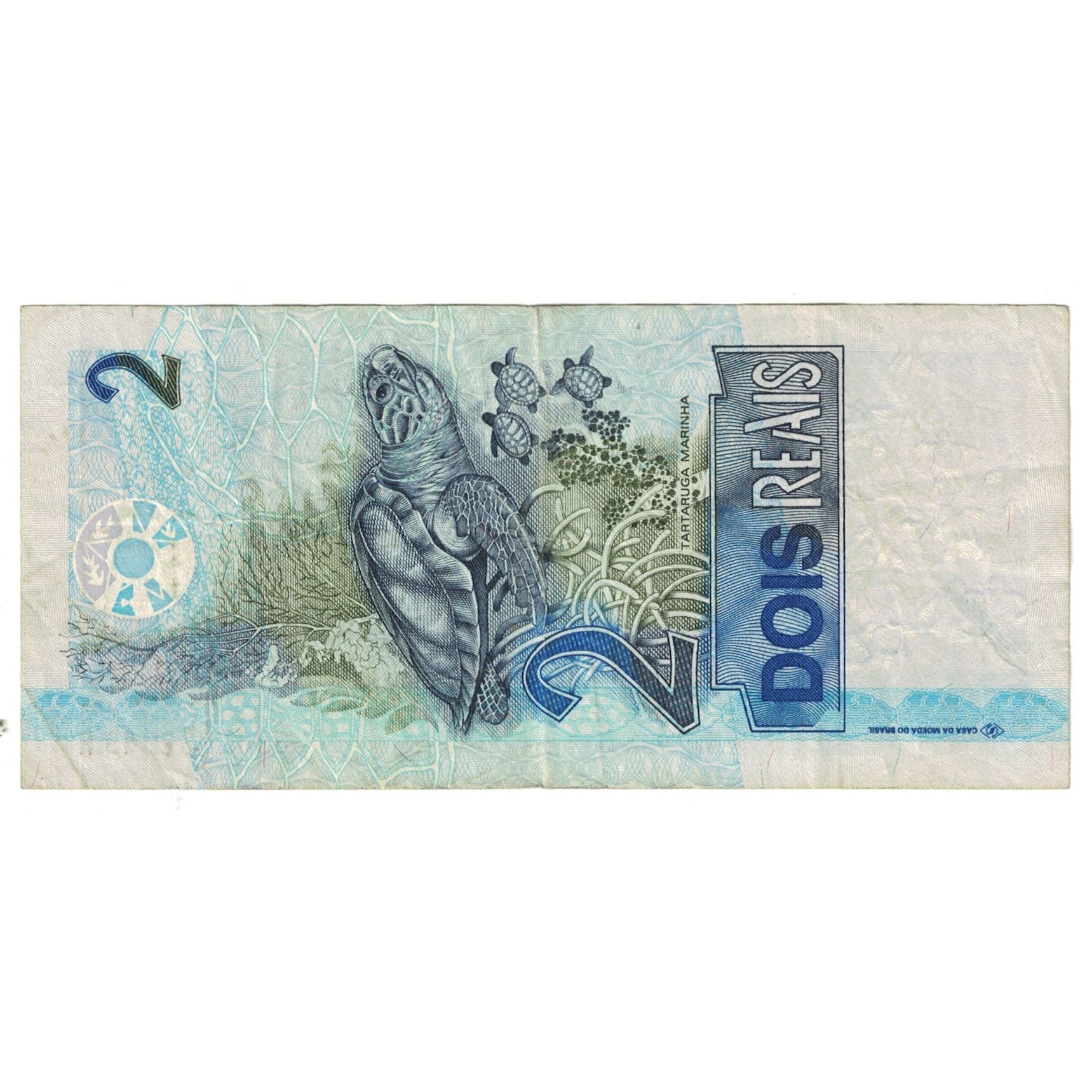 Banknote, Brazil, 2 Reais, KM:249c, EF(40-45)