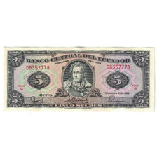 Banknote, Ecuador, 5 Sucres, 1988-11-22, KM:120A, EF(40-45)