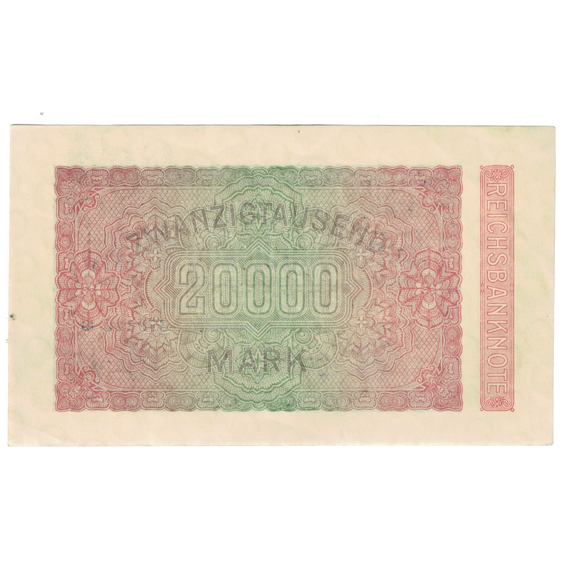 Banknote, Germany, 20,000 Mark, 1923, 1923-09-20, KM:85a, AU(55-58)