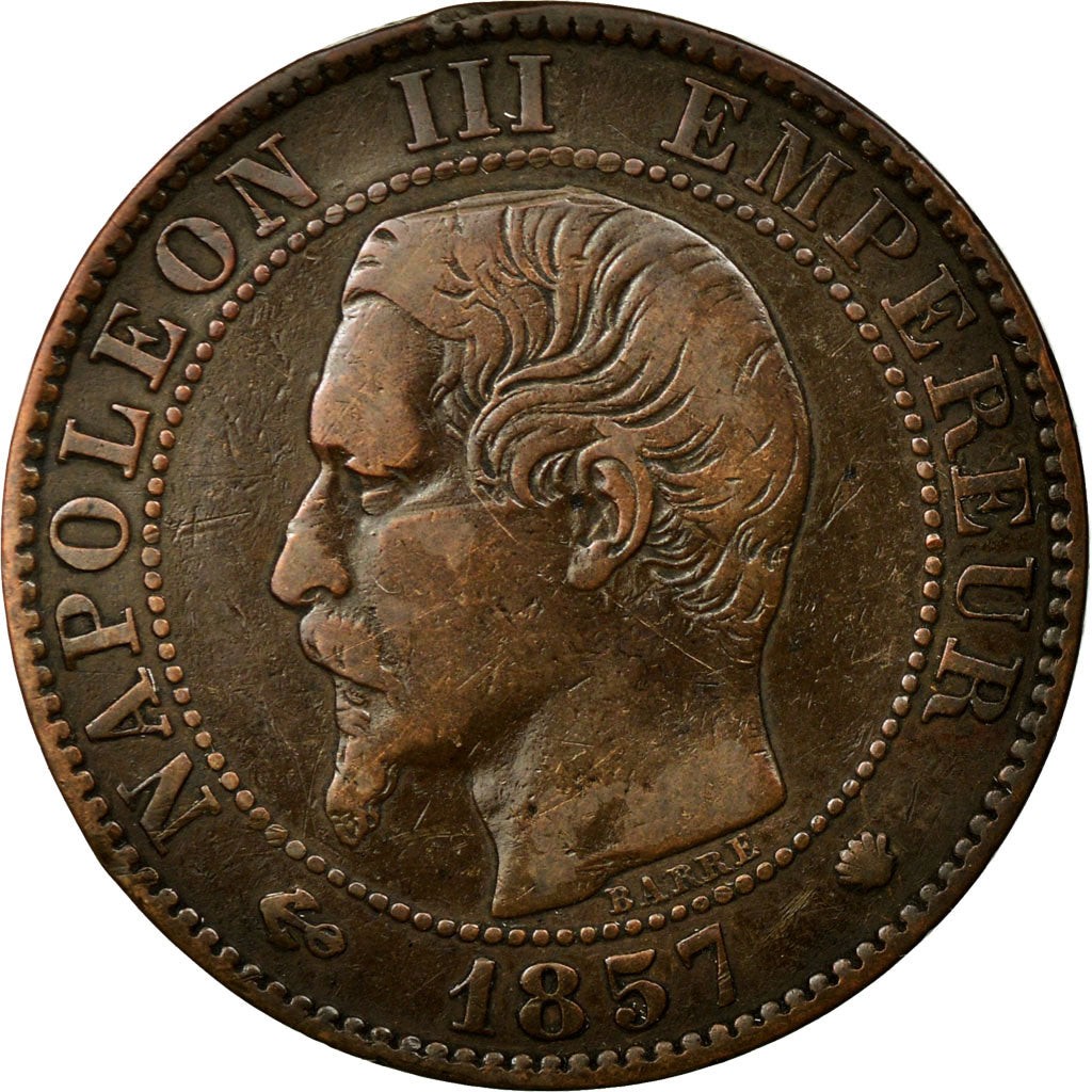 Coin, France, Napoleon III, Napoléon III, 5 Centimes, 1857, Marseille