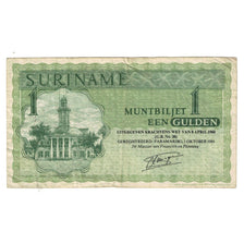 Billet, Suriname, 1 Gulden, 1967, 1967-04-08, KM:116i, TB+