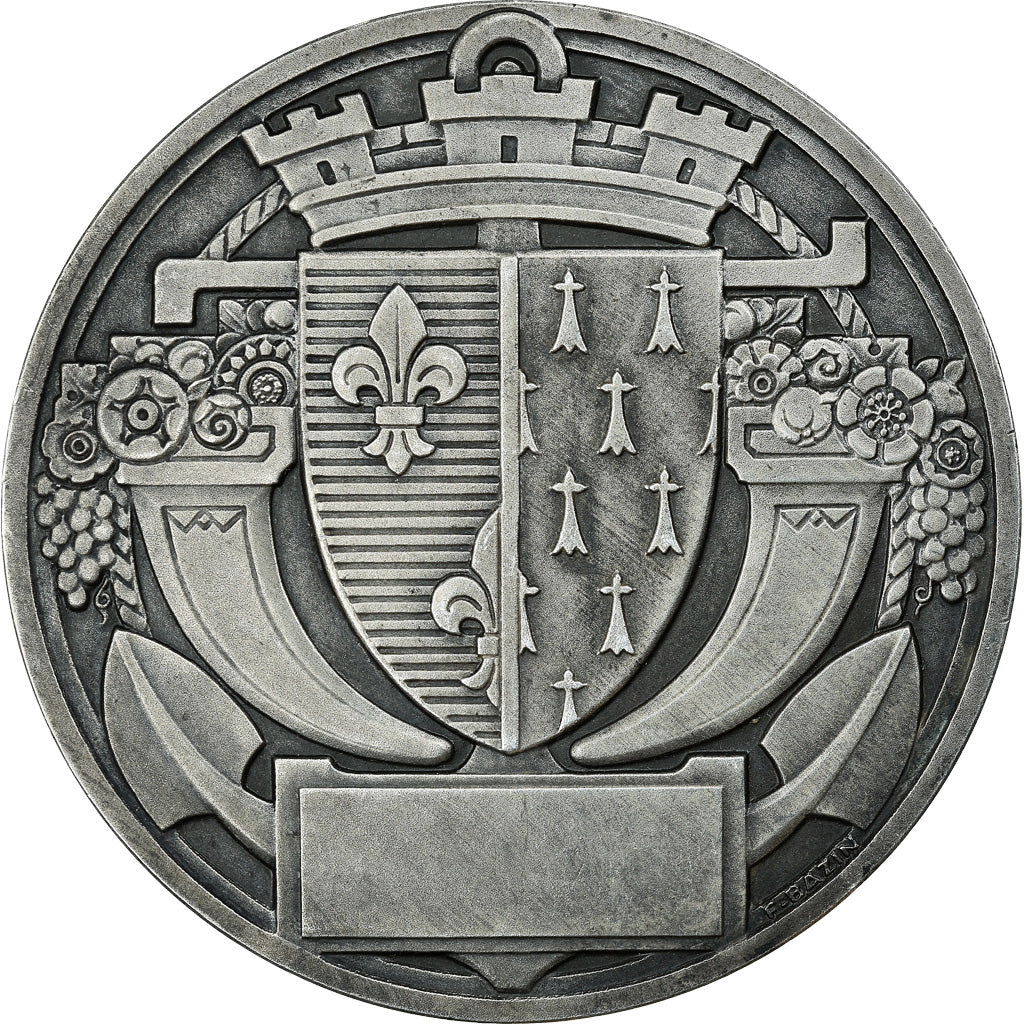 Frankreich, Medaille, Inauguration de l'Hôtel de la Caisse d'Epargne de Brest