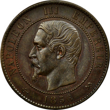 Coin, France, Napoleon III, Napoléon III, 10 Centimes, 1856, Rouen, AU(55-58)