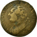 Moneda, Francia, 12 deniers françois, 12 Deniers, 1791, Paris, BC+, Bronce