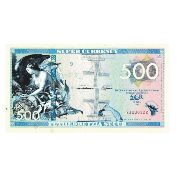 Biljet, Verenigde Staten, Tourist Banknote, 2019, 500 SUCUR INTERNATIONAL