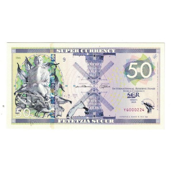Nota, Estados Unidos da América, Tourist Banknote, 2019, 50 SUCUR INTERNATIONAL