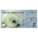 Nota, Estados Unidos da América, Dollar, 2010, 2 DOLLAR ARTIC TERRITORIES