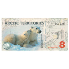 Banknot, USA, Dollar, 2011, 8 DOLLAR ARCTIC TERRITORIES, UNC(65-70)