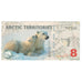 Geldschein, Vereinigte Staaten, Dollar, 2011, 8 DOLLAR ARCTIC TERRITORIES, UNZ
