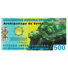 Billete, 500 Sucres, 2009, Ecuador, 2009-02-12, ISLAS GALAPAGOS, UNC