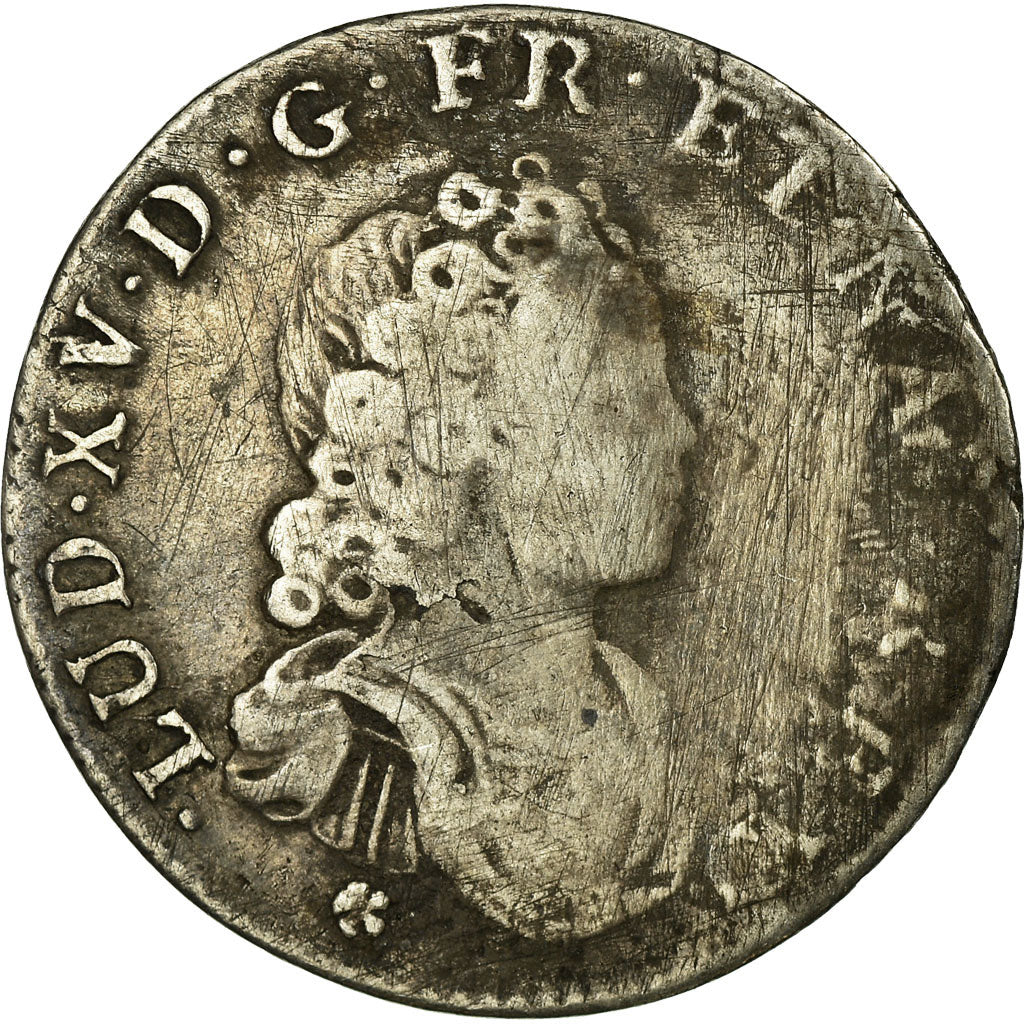 Coin, France, Louis XV, 1/10 Écu Vertugadin, 12 Sols, 1/10 ECU, 1716, Lille