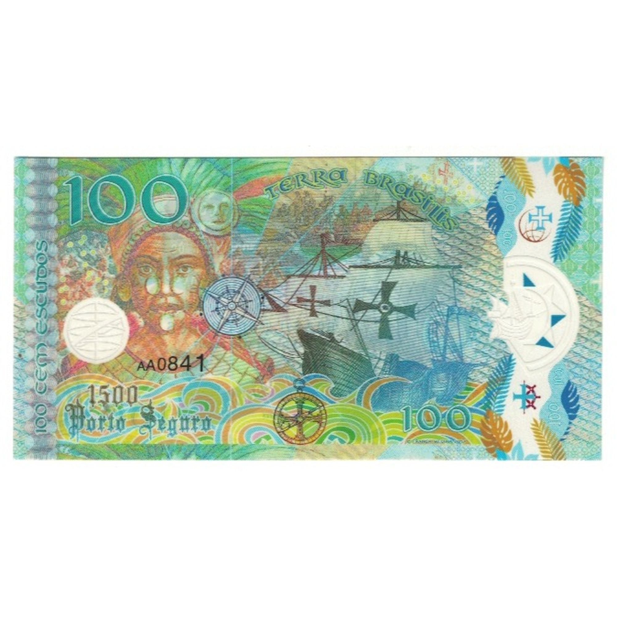 Banknote, Portugal, 100 Escudos, 2017, 2017-04-06, VASCO DE GAMA TOURIST
