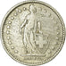 Coin, Switzerland, 2 Francs, 1875, Bern, EF(40-45), Silver, KM:21