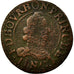 Moneda, ESTADOS FRANCESES, CHATEAU-RENAUD, 2 Deniers, Tournois, BC+, Cobre