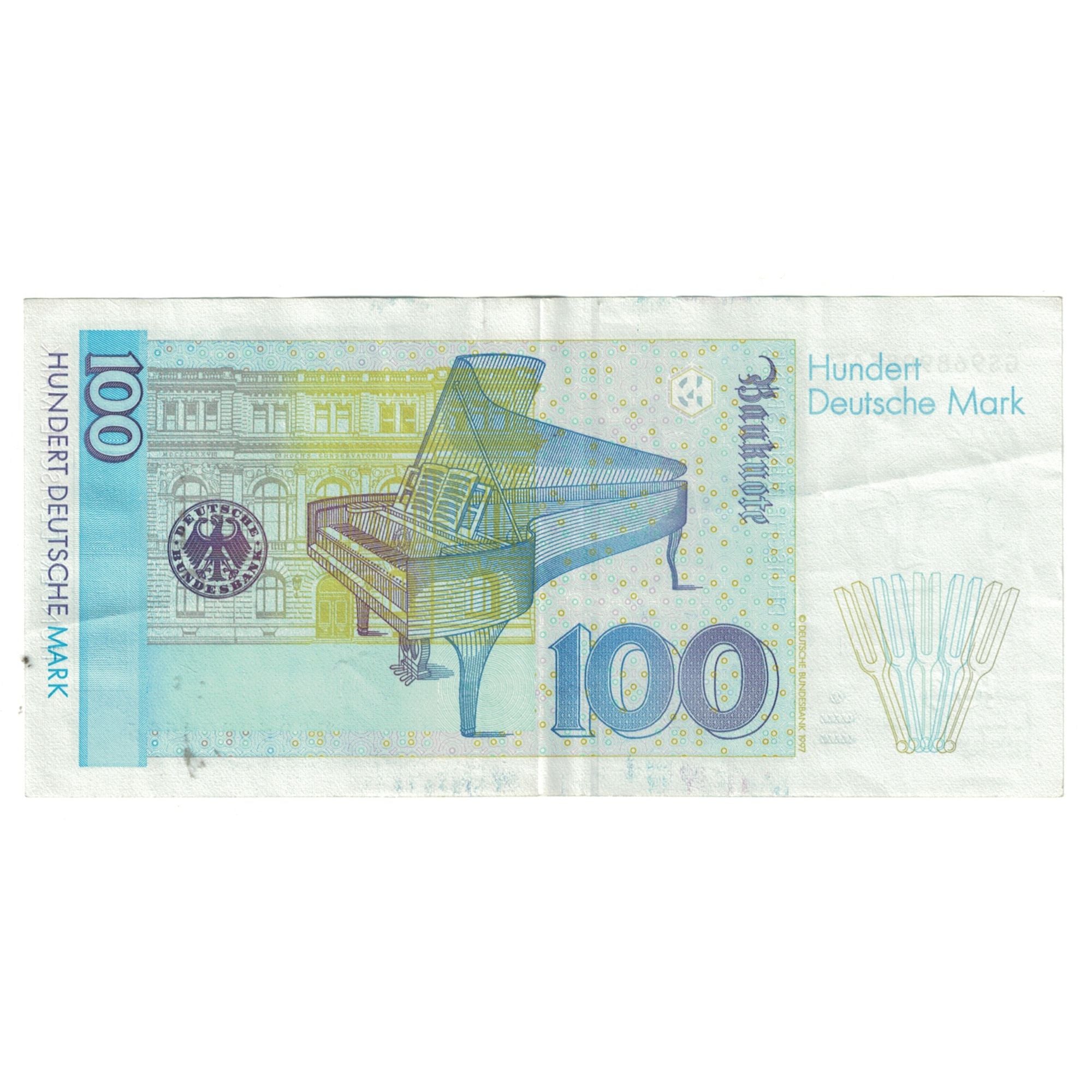 Banknot, Niemcy - RFN, 100 Deutsche Mark, 1996, 1996-01-02, KM:46, AU(55-58)
