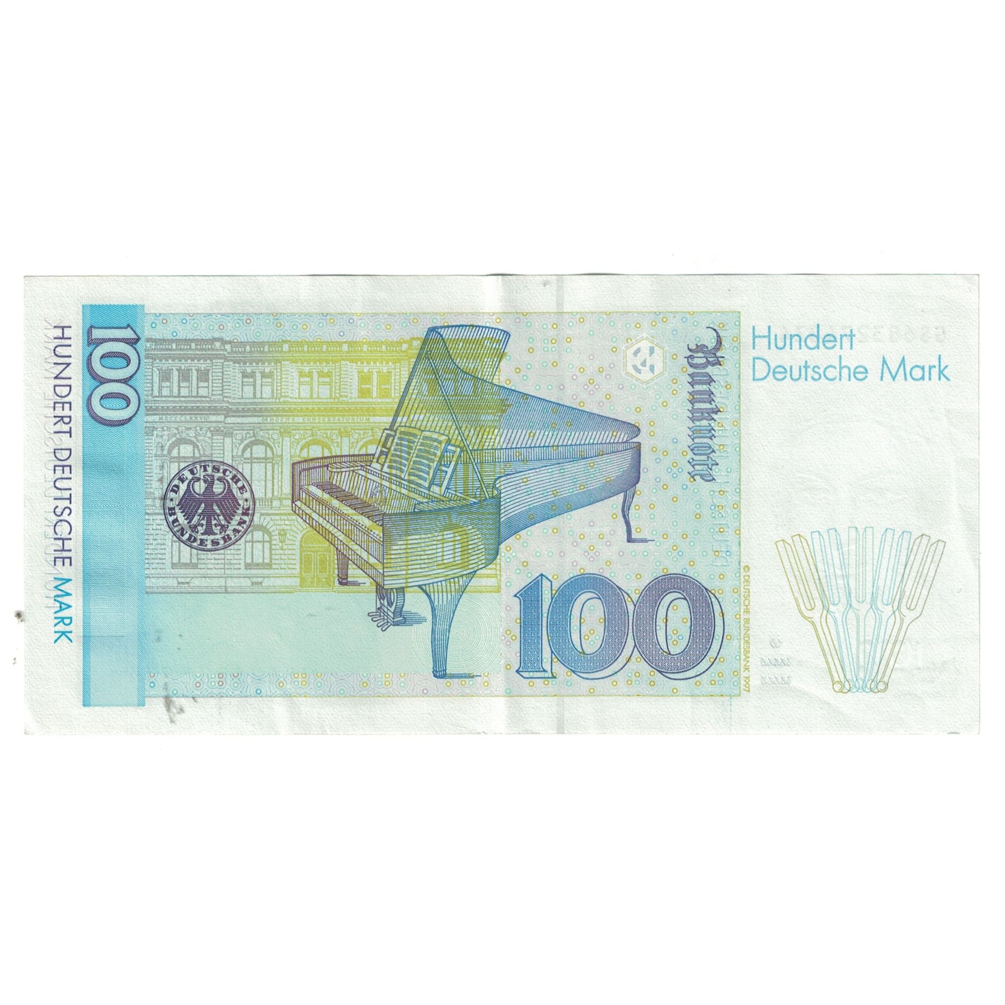 Geldschein, Bundesrepublik Deutschland, 100 Deutsche Mark, 1996, 1996-01-02