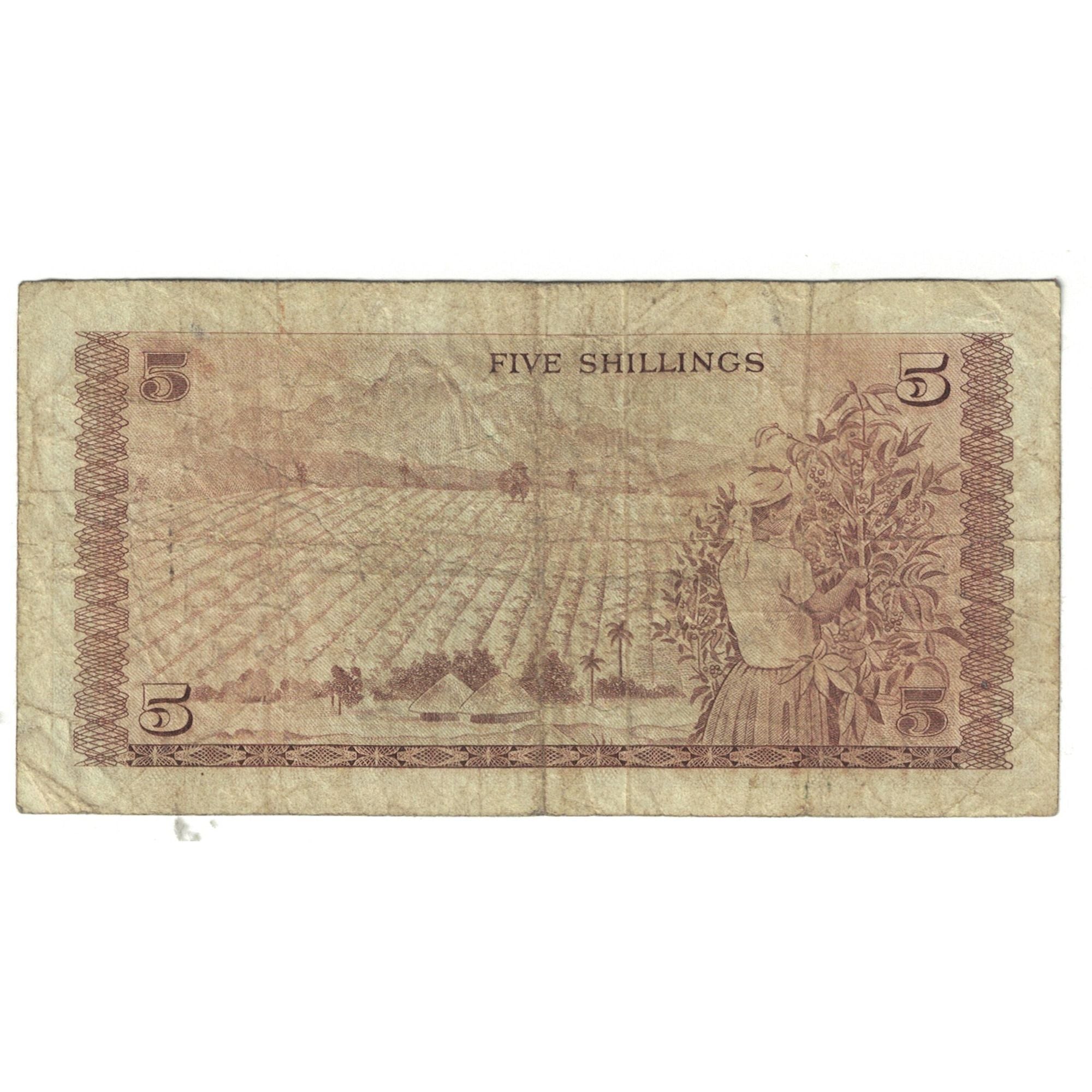 Banknote, Kenya, 5 Shillings, 1973, 1973-07-01, KM:6c, VF(20-25)