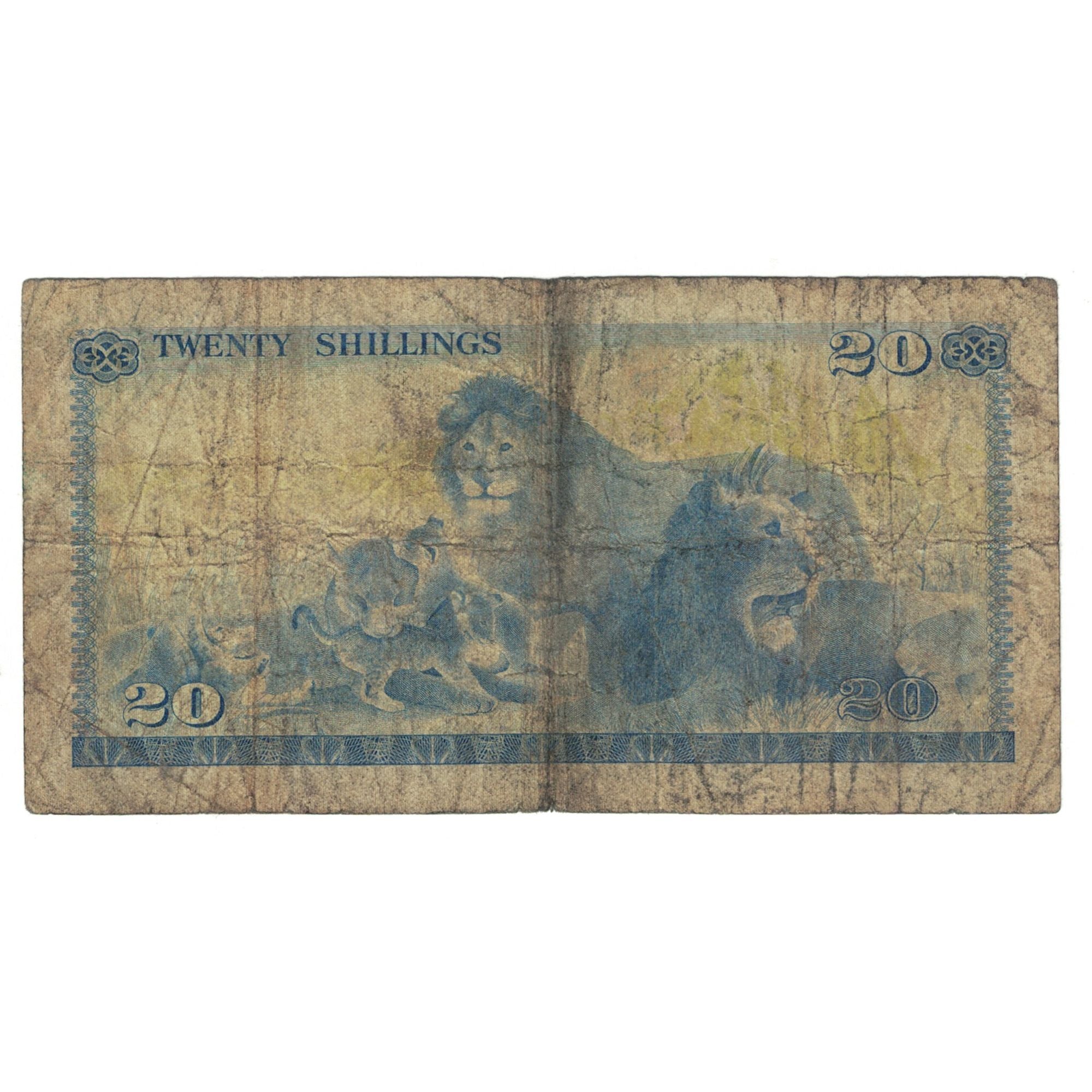 Banknote, Kenya, 20 Shillings, 1978, 1978-07-01, KM:13b, VF(20-25)