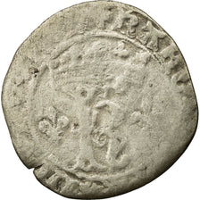 Munten, Frankrijk, Karolus or Dizain, 1488, ZG+, Zilver, Duplessy:593