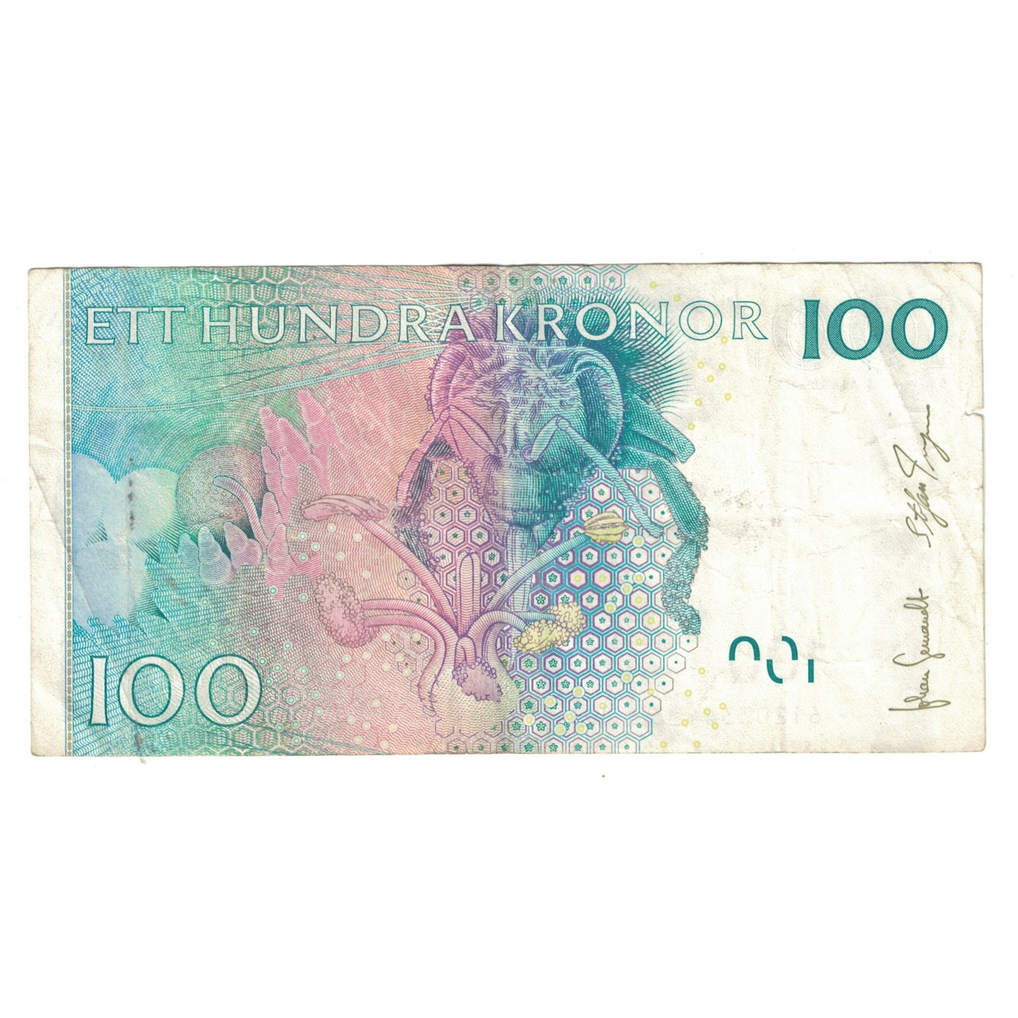 Banknote, Sweden, 100 Kronor, 2001, KM:65a, EF(40-45)