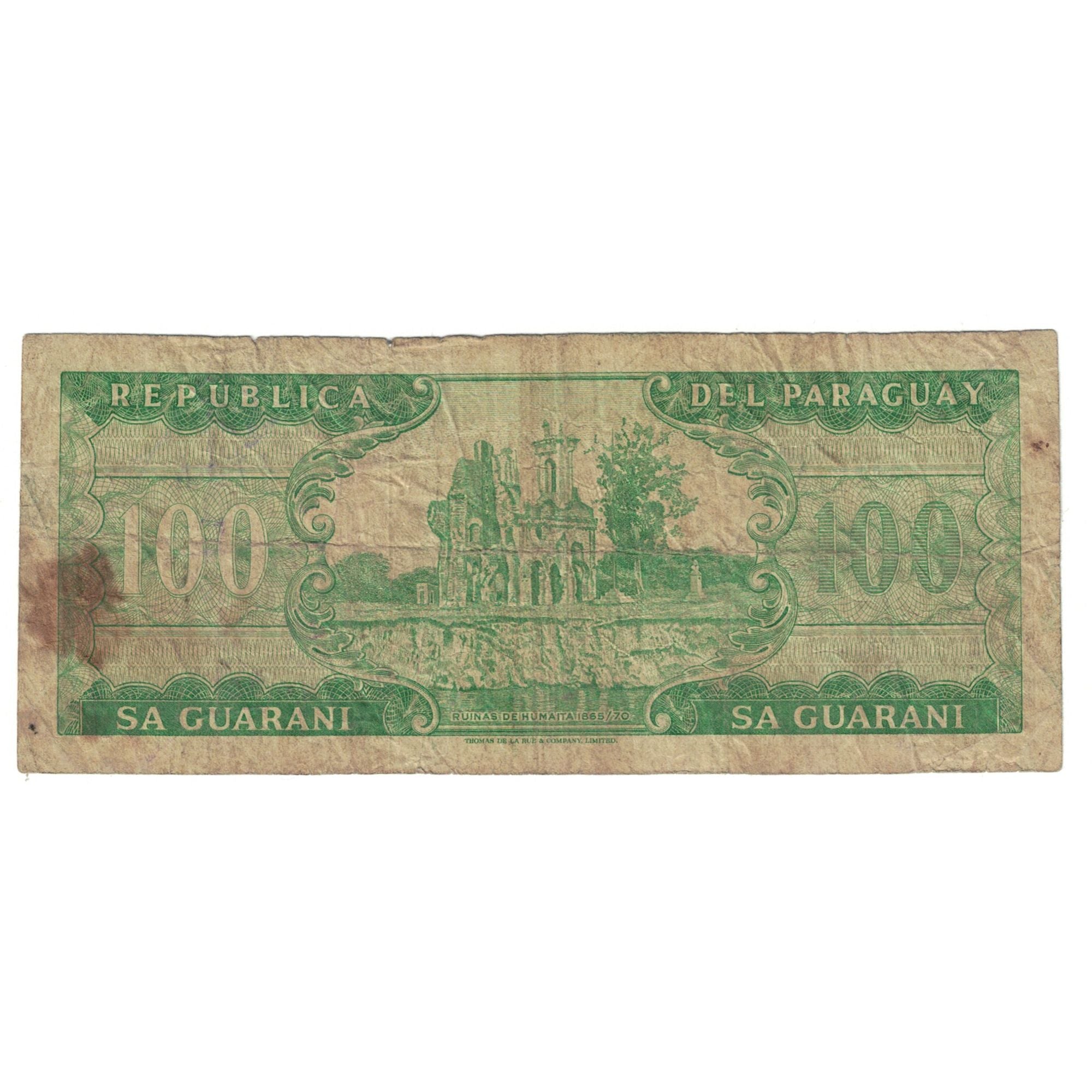 Billete, 100 Guaranies, Paraguay, KM:205, BC