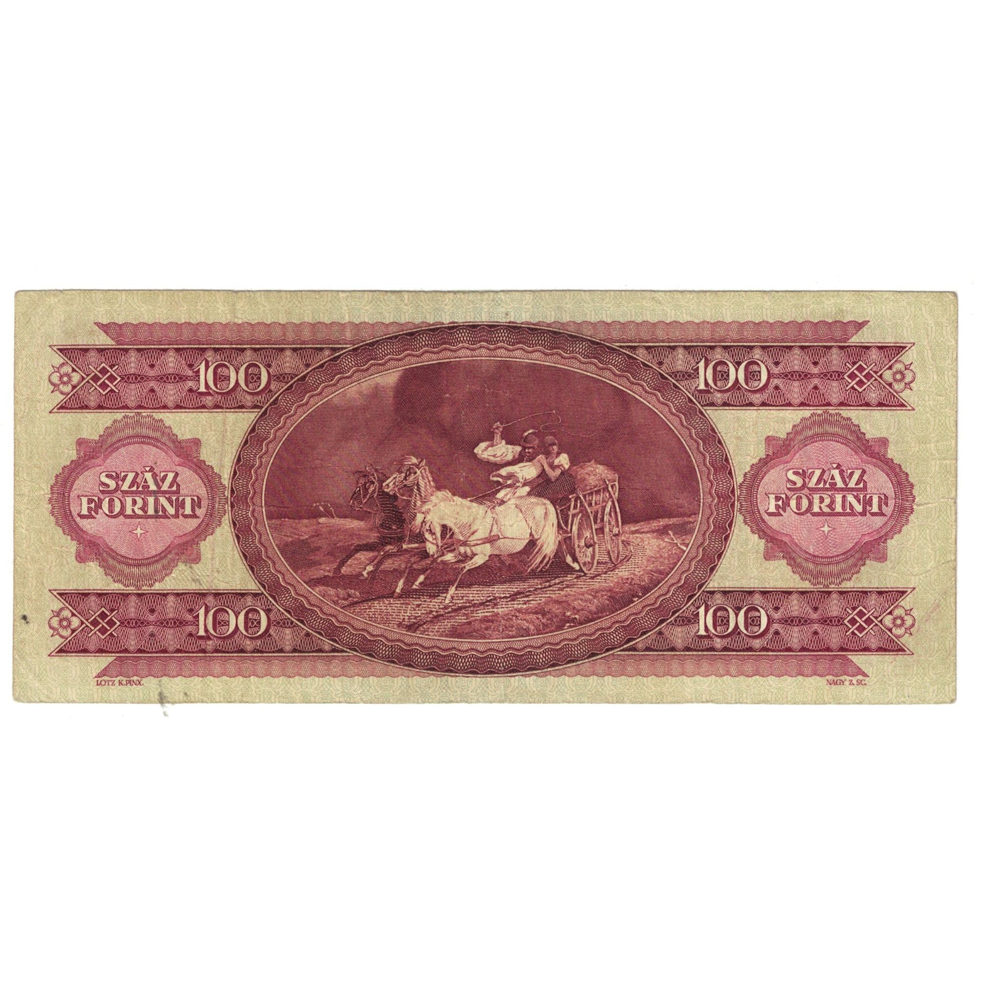 Banknot, Węgry, 100 Forint, 1984, 1984-10-30, KM:171g, VF(30-35)