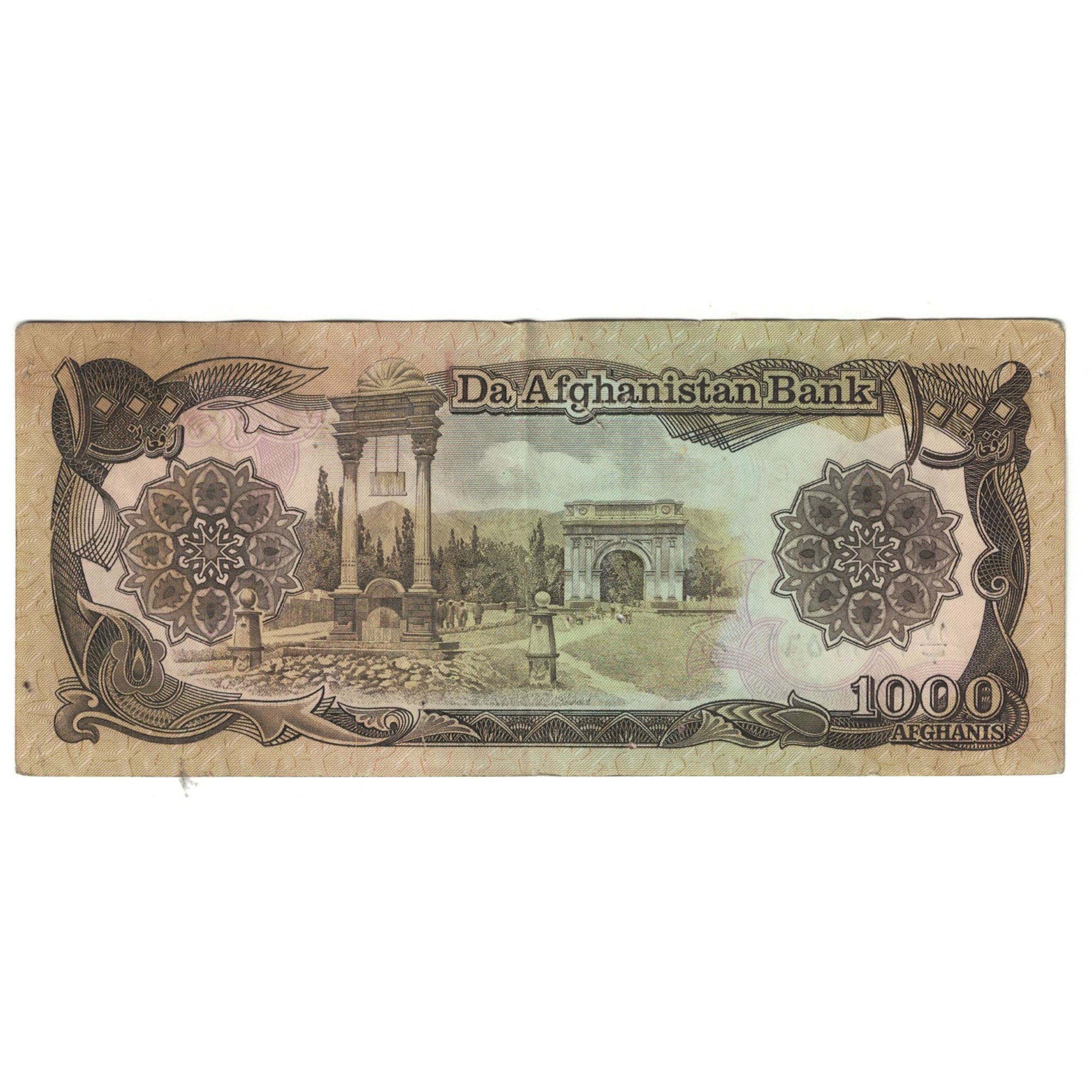 Banknote, Afghanistan, 1000 Afghanis, KM:61c, EF(40-45)