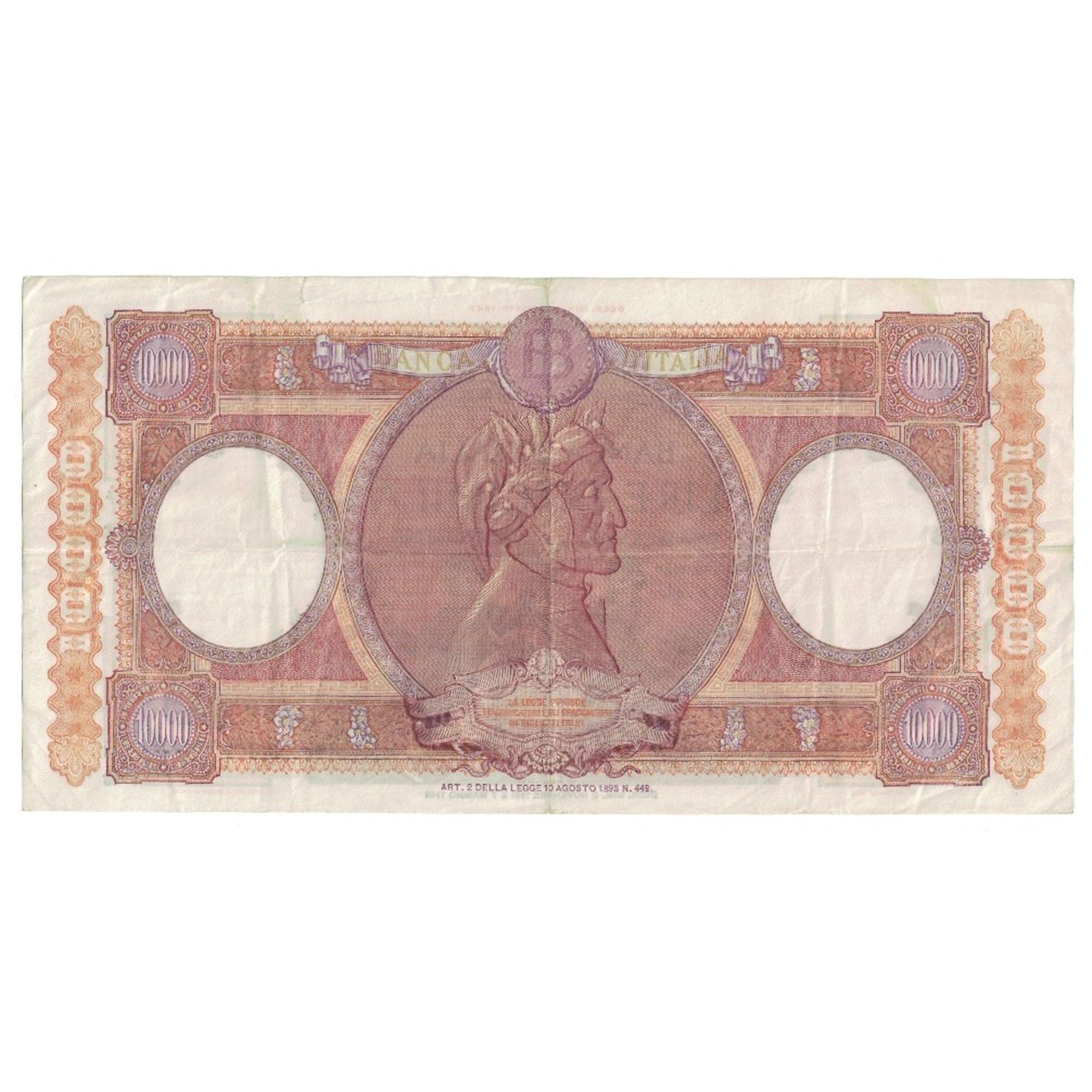 Billete, 10,000 Lire, 1961, Italia, 1961-11-02, KM:89d, EBC