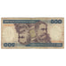 Nota, Brasil, 500 Cruzeiros, KM:200a, VF(20-25)