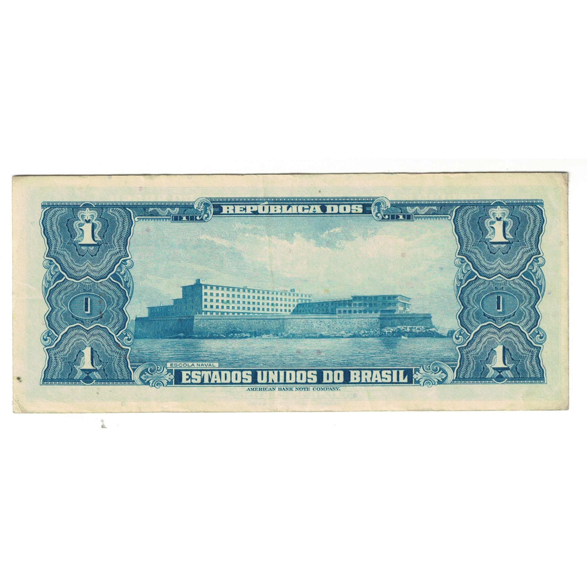 Nota, Brasil, 1 Cruzeiro, KM:150d, EF(40-45)