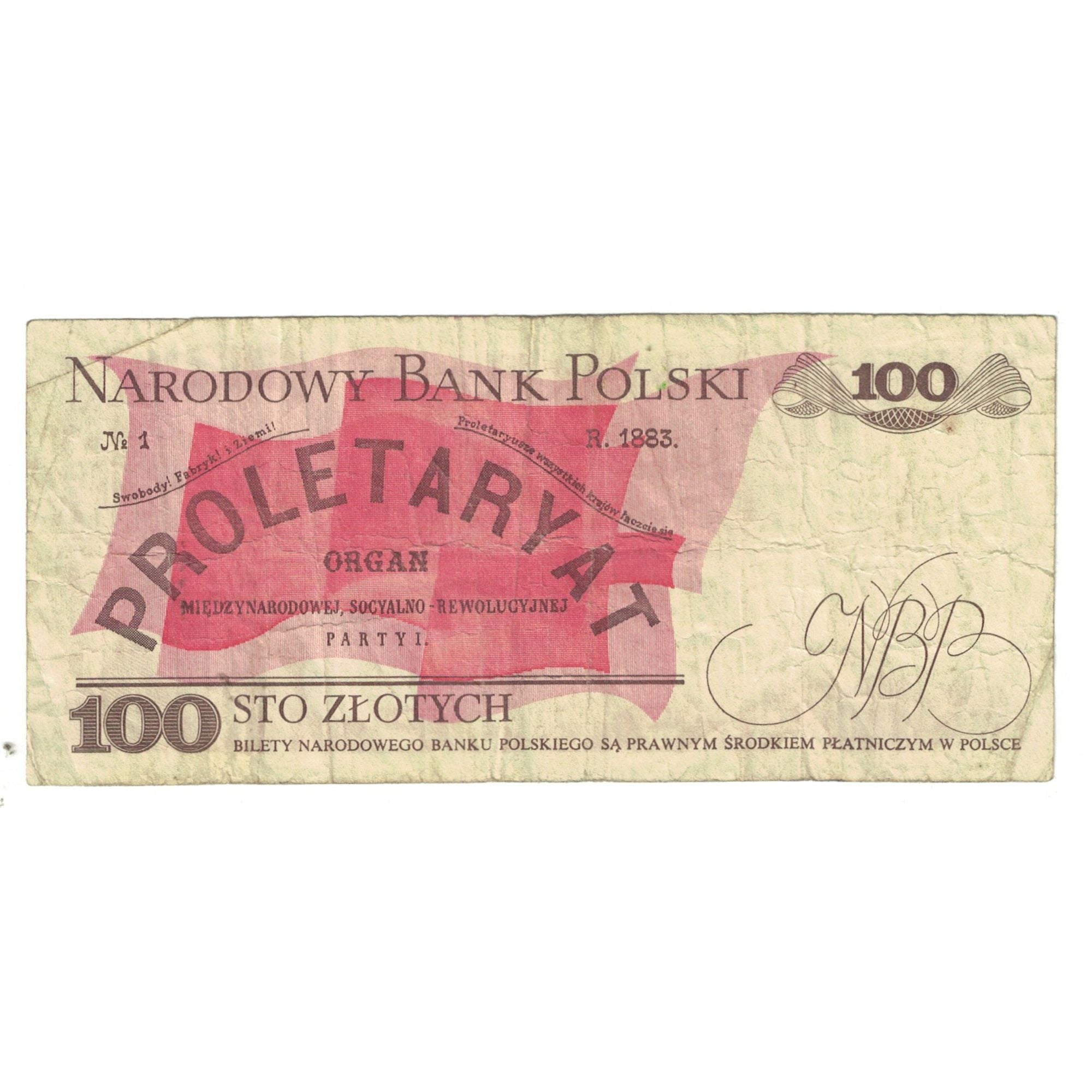 Billete, 100 Zlotych, 1988, Polonia, 1988-12-01, KM:143c, BC