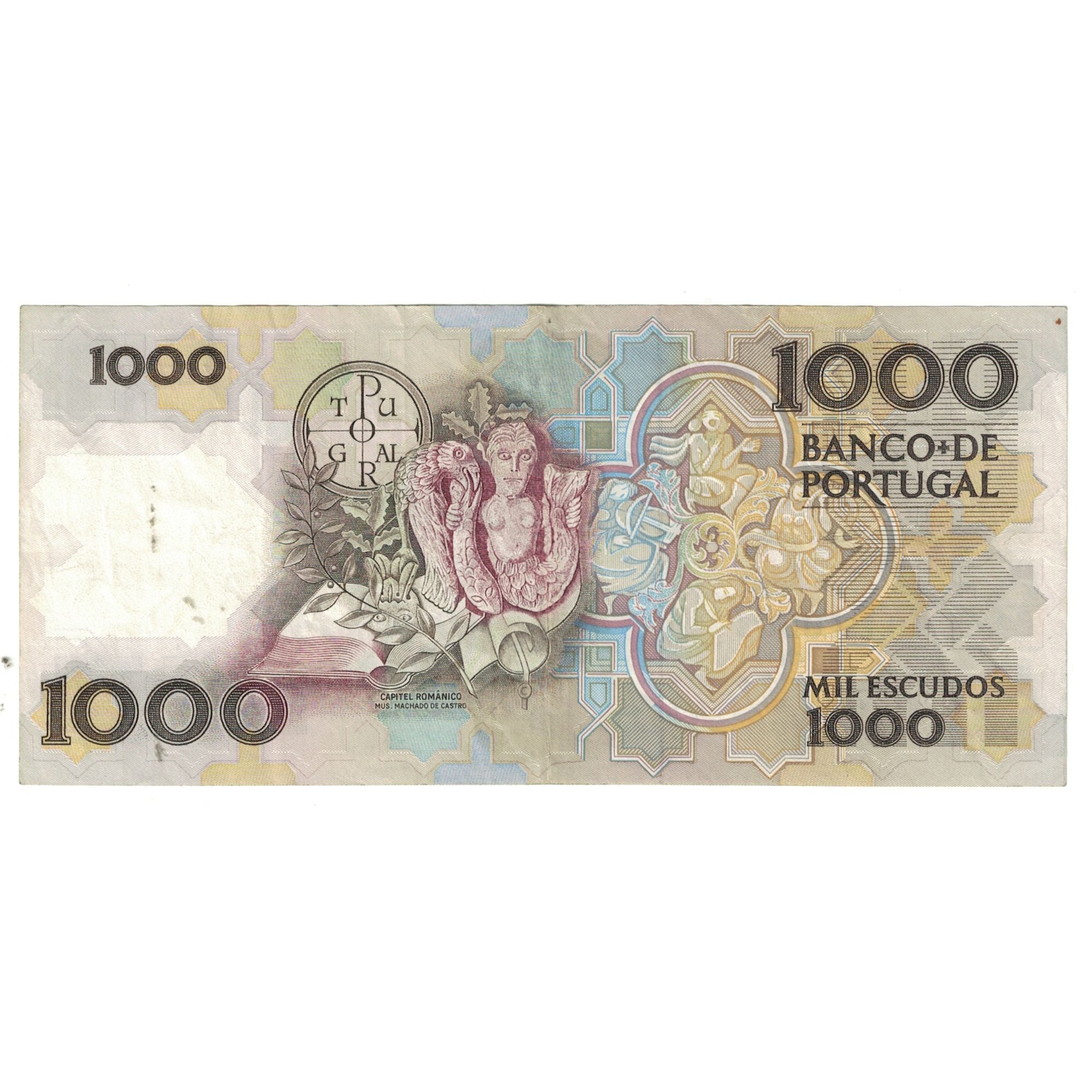 Geldschein, Portugal, 1000 Escudos, 1983, 1983-08-02, KM:181k, SS