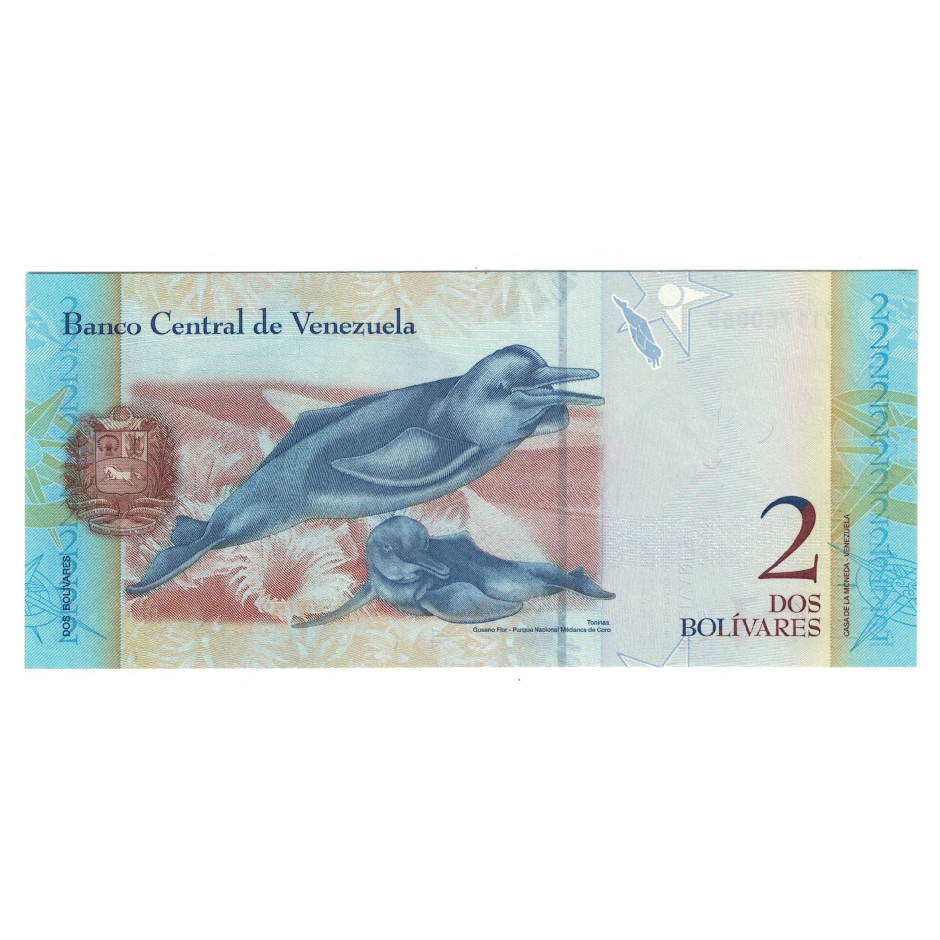 Banknote, Venezuela, 2 Bolivares, 2012, 2012-12-27, KM:88a, UNC(63)