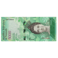 Billete, 5000 Bolivares, 2017, Venezuela, 2017-03-23, UNC