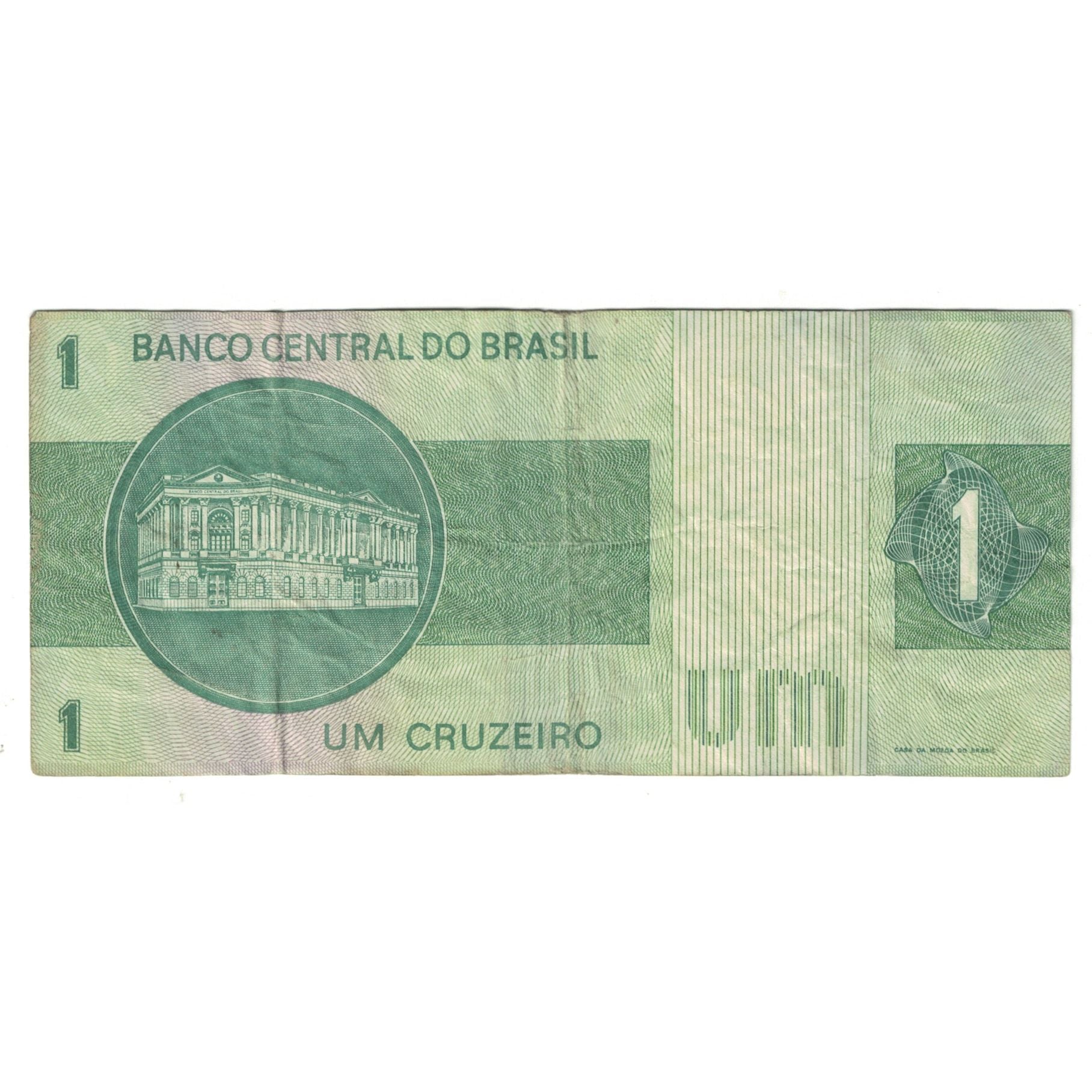 Biljet, Brazilië, 1 Cruzeiro, KM:191Ac, TTB