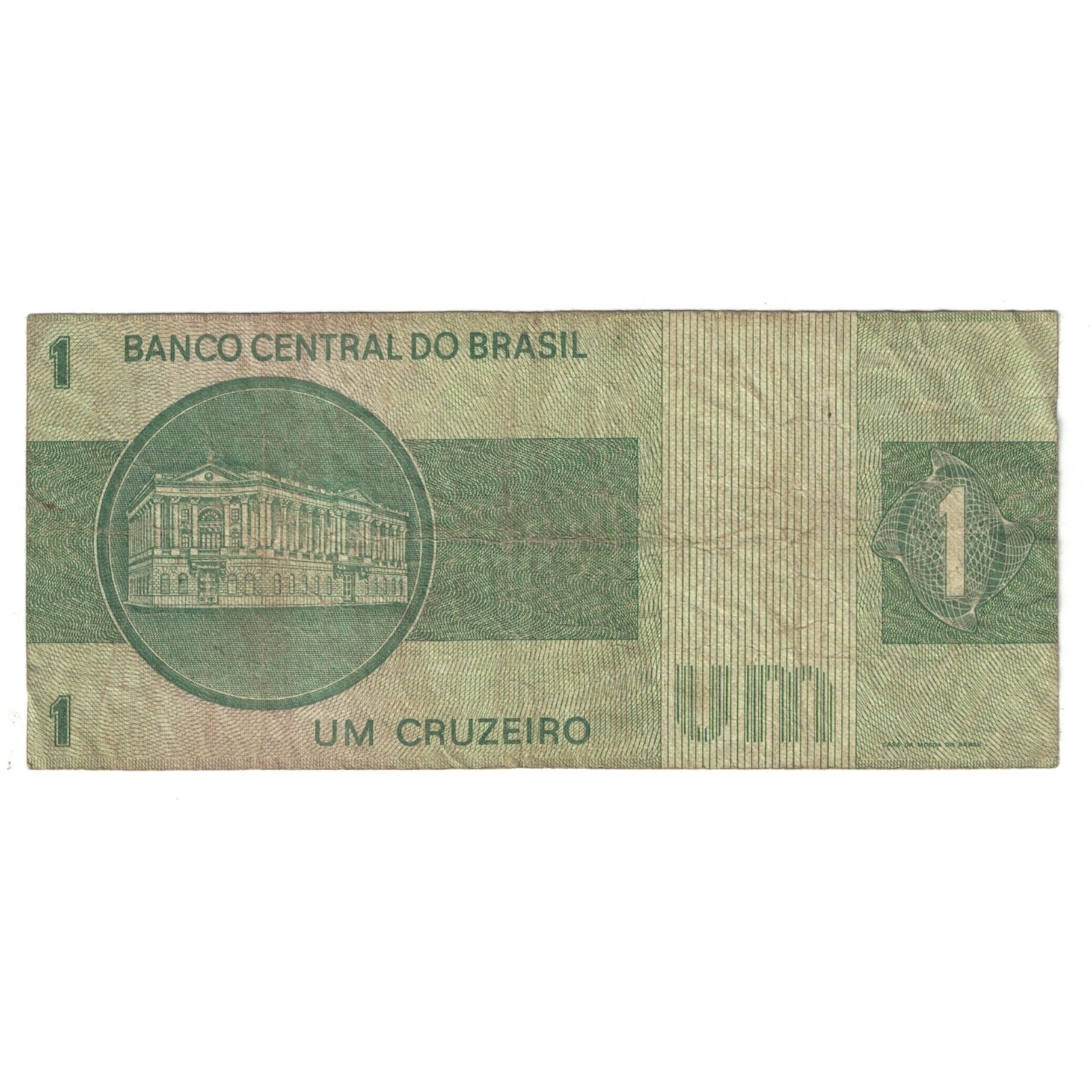 Biljet, Brazilië, 1 Cruzeiro, KM:191Ac, TB