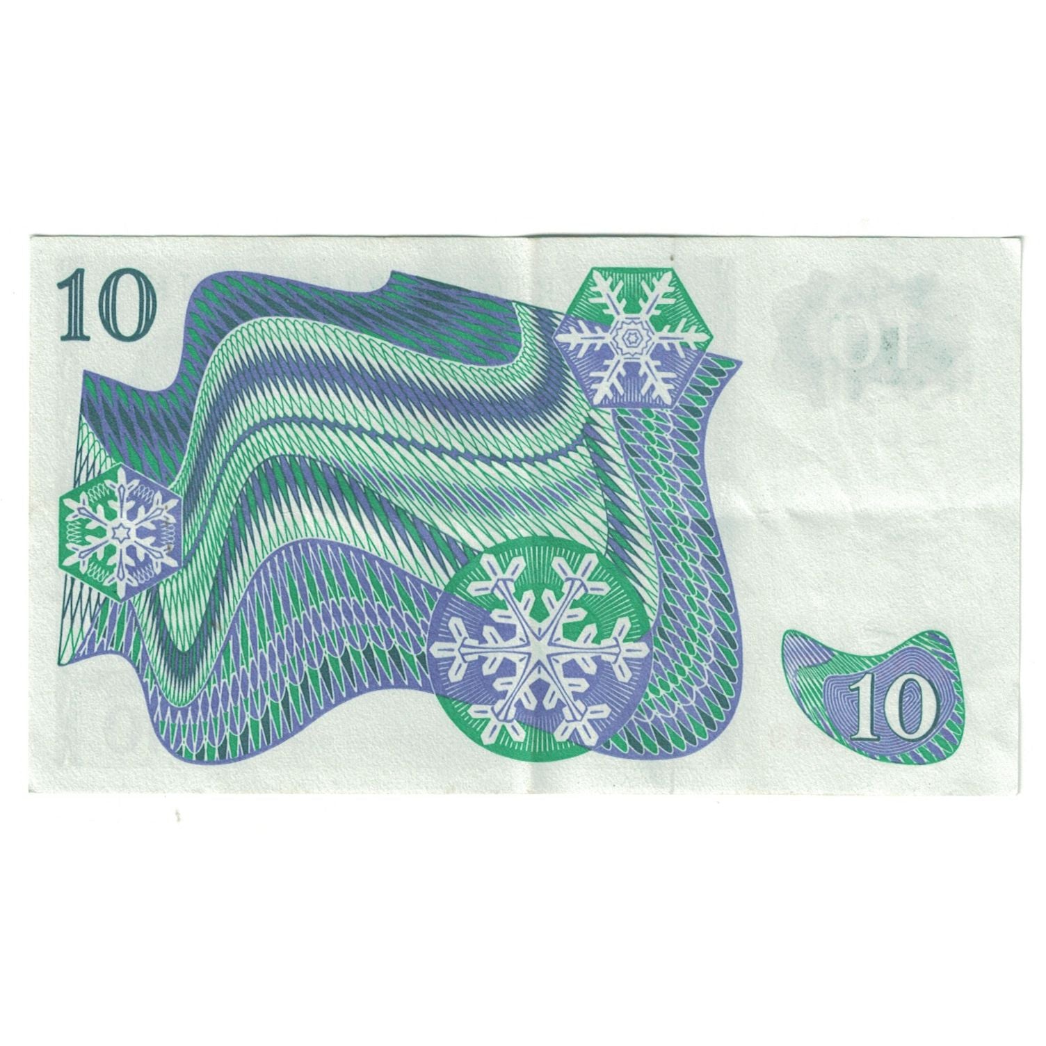 Billet, Suède, 10 Kronor, KM:52e, SUP