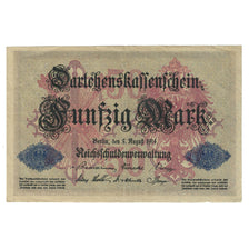 Banknote, Germany, 50 Mark, 1914, 1914-08-05, KM:49b, EF(40-45)