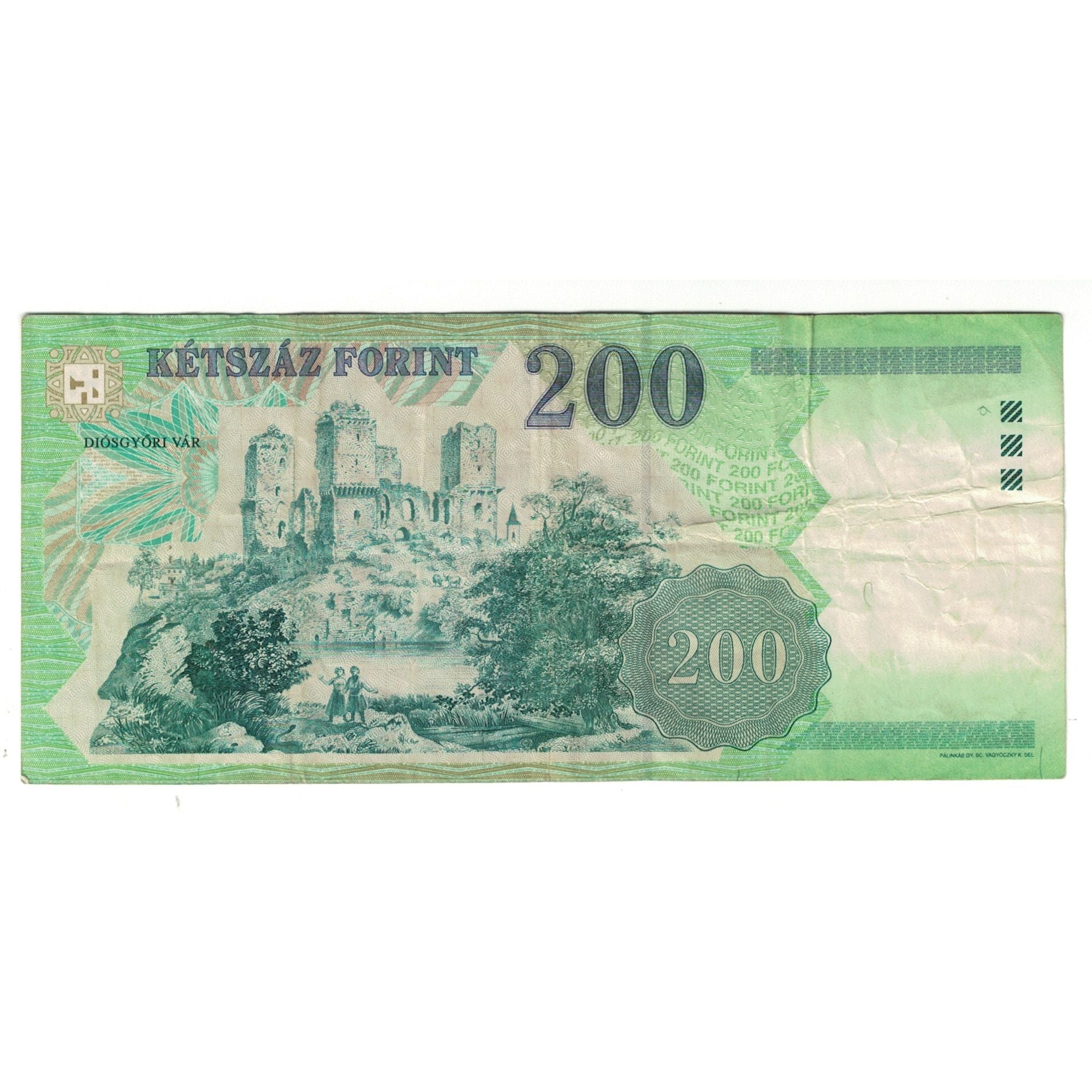 Billet, Hongrie, 200 Forint, 1998, Undated (1998), KM:178a, TB+