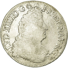Moneta, Francia, Louis XIV, 1/2 Écu aux palmes, 1/2 Ecu, 1694, Paris, MB+