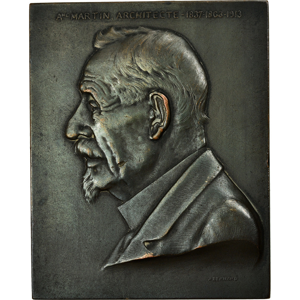 Frankrijk, Medaille, Architecture, Antoine Martin, Cinquantenaire Professionnel