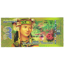 Banknote, Indonesia, 20 Francs, 2014, 2014-04-30, BORNEO FRANCS EQUATORIAUX