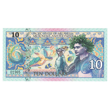 Banknot, USA, 10 Dollars, 2018, Undated, PACIFIC STATES OF MELANESIA MICRONESIA