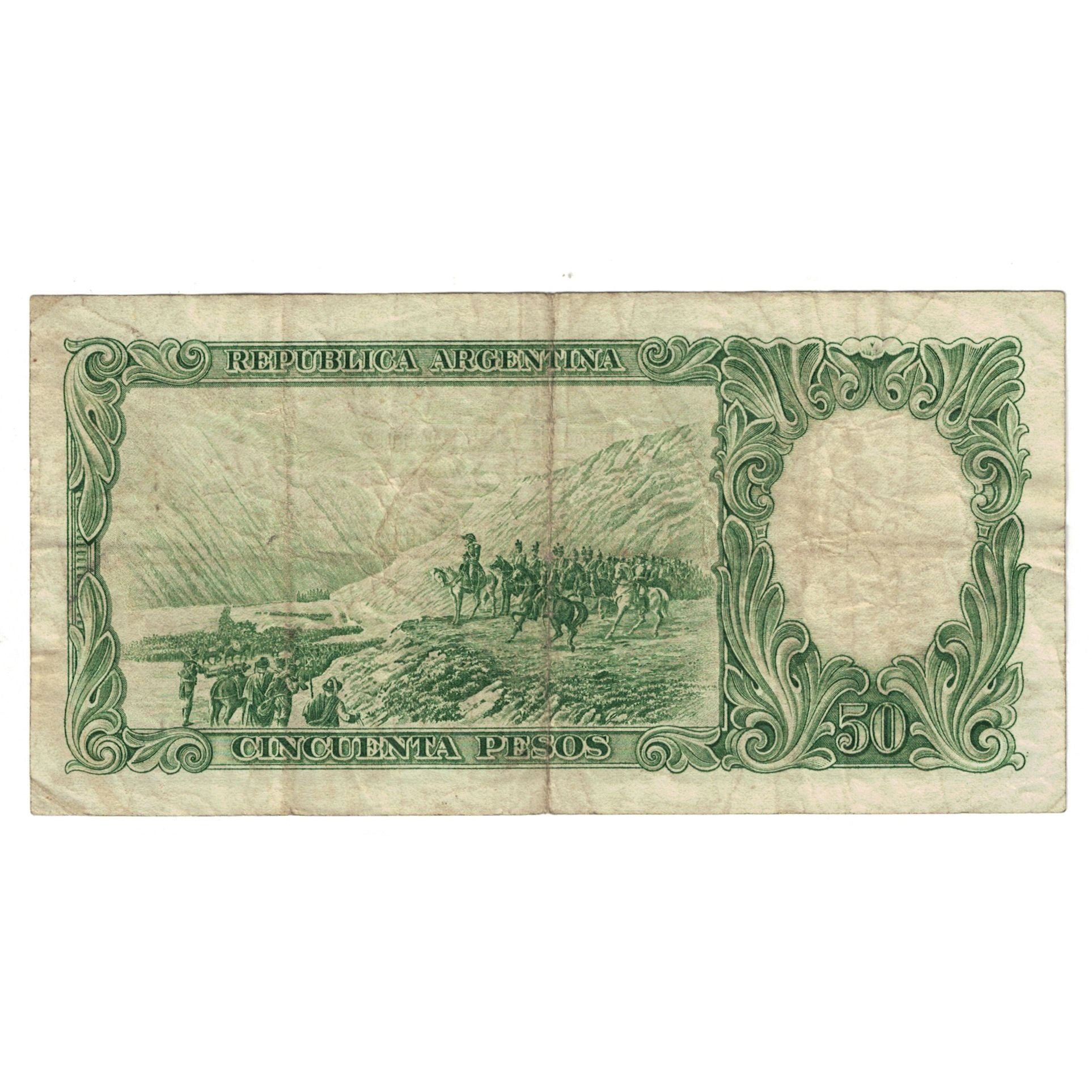 Banknote, Argentina, 50 Pesos, KM:276, VF(20-25)