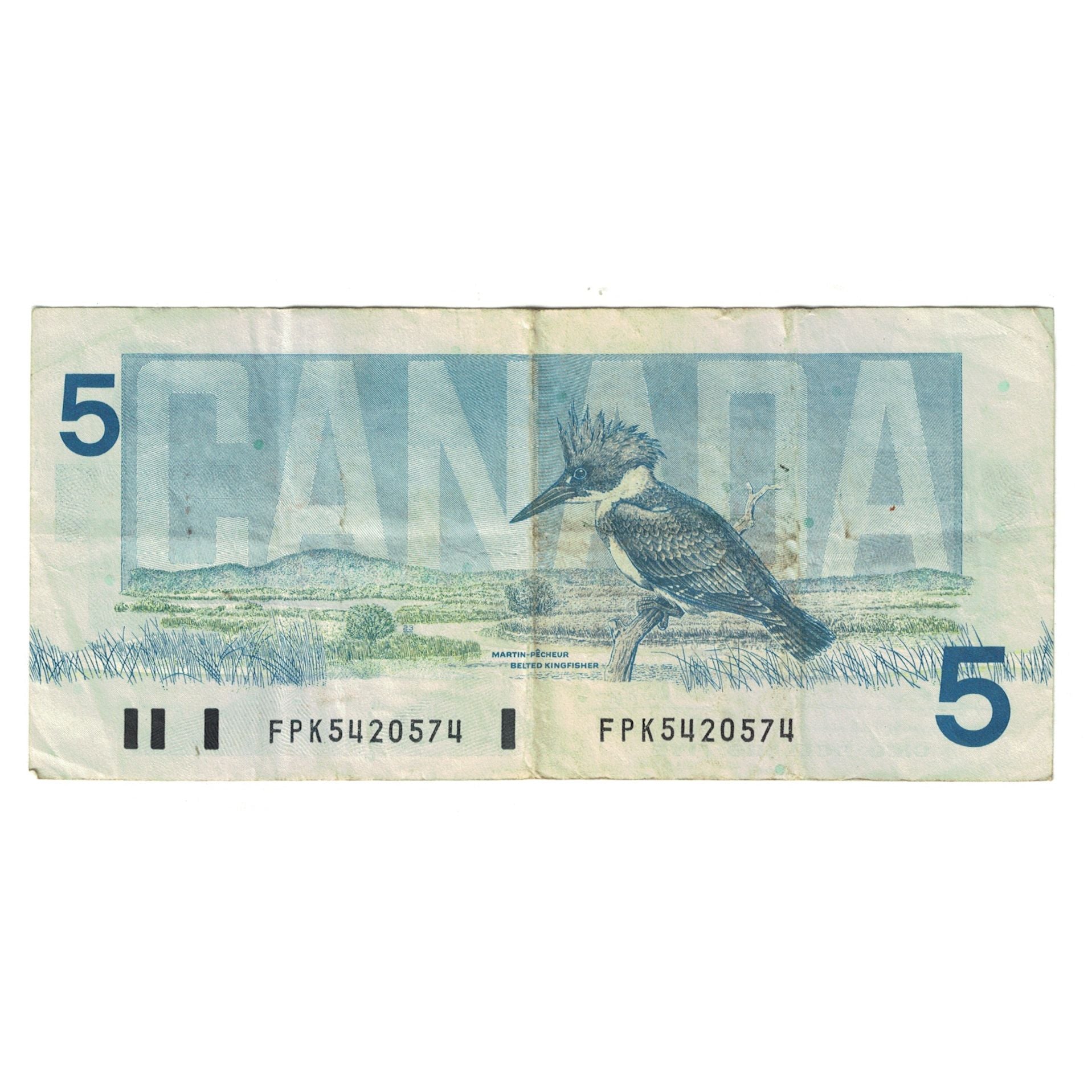 Billet, Canada, 5 Dollars, 1986, KM:95d, TTB