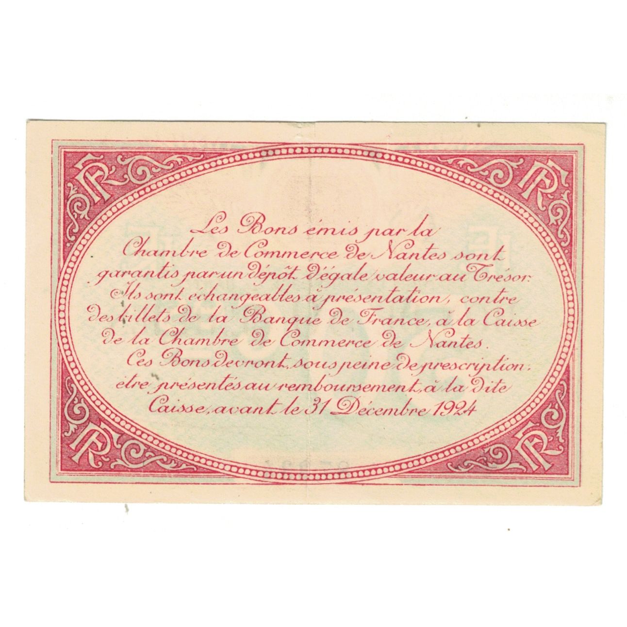 Frankreich, Nantes, 50 Centimes, VZ, Pirot:88-24