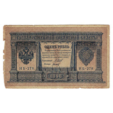 Banknote, Russia, 1 Ruble, 1898, KM:1d, F(12-15)
