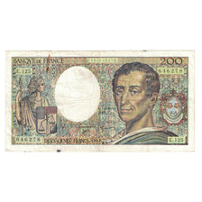 Frankrijk, 200 Francs, Montesquieu, 1992, E.125646278, TB+, Fayette:70.12b