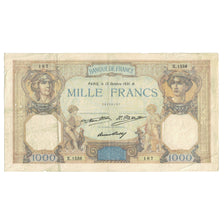 França, 1000 Francs, Cérès et Mercure, 1931, X.1556 187, VF(30-35)